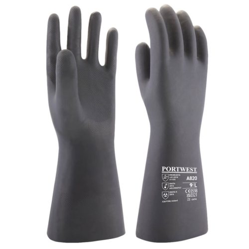work safety shop munkaruhazat munkavedelem portwest a820 neopren vegyszerallo vedokesztyu