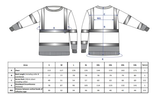 work safety shop munkaruhazat munkavedelem sarga jol lathatosagi pulover b306 portwest 