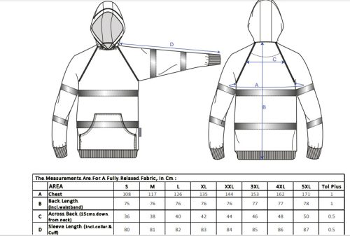 work safety shop munkaruhazat munkavedelem portwest b316 hivis kapucnis fenyvisszavero pulover