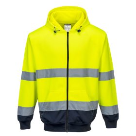 work safety shop munkaruhazat munkavedelem portwest b317 hivis kapucnis fenyvisszavero pulover