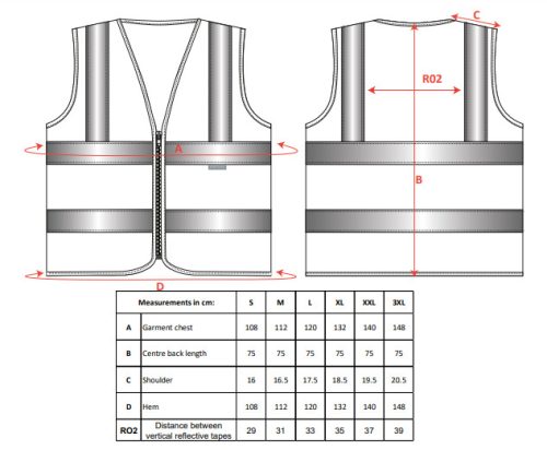 work safety shop munkaruha munkavedelem portwest c375 jol lathatosagi fenyvisszavero melleny