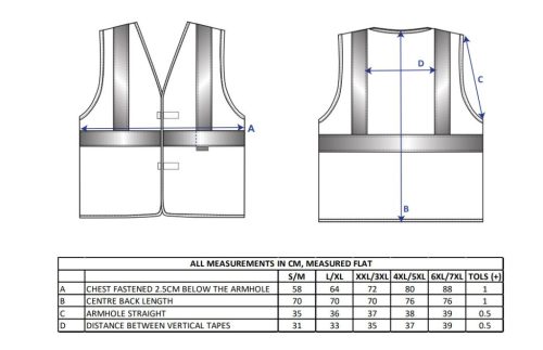 work safety shop munkaruha munkavedelem portwest c472 jol lathatosagi fenyvisszavero melleny