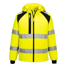 work safety shop munkaruhazat munkavedelem portwest cd809 sarga fenyvisszavero softshell kabat