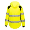 work safety shop munkaruhazat munkavedelem portwest cd809 sarga fenyvisszavero softshell kabat