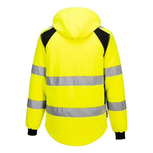 work safety shop munkaruhazat munkavedelem portwest cd809 sarga fenyvisszavero softshell kabat