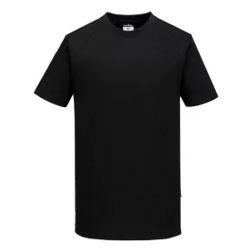 CD811 Portwest WX2 Pamut póló (fekete, 3XL)