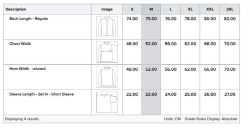 CD811 Portwest WX2 Pamut póló (fekete, 3XL)