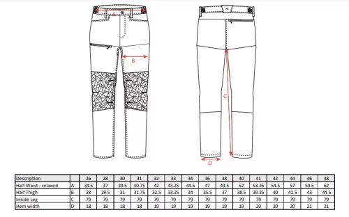 work safety shop munkaruhazat munkavedelem portwest cd886 slim fit munkanadrag feher