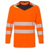 work safety shop munkaruha munkavedelem dx416 portwest jol lathatosagi hosszu ujju narancssarga polo