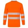work safety shop munkaruha munkavedelem dx416 portwest jol lathatosagi hosszu ujju narancssarga polo