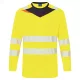 work safety shop munkaruha munkavedelem dx416 portwest jol lathatosagi hosszu ujju sarga polo