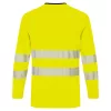 work safety shop munkaruha munkavedelem dx416 portwest jol lathatosagi hosszu ujju sarga polo