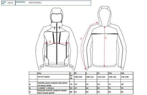 work safety shop munkaruhazat munkavedelem dx474 portwest dx4 softshell kabat