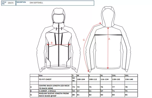 work safety shop munkaruhazat munkavedelem dx474 portwest dx4 softshell kabat