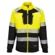 work safety shop munkaruhazat munkavedelem jol lathatosagi sarga cipzaros felso dx490 portwest 