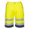 work safety shop munkaruha munkavedelem portwest jol lathatosagi rovidnadrag e043 sarga