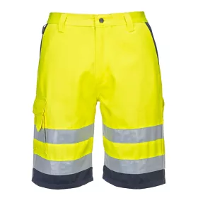 work safety shop munkaruha munkavedelem portwest jol lathatosagi rovidnadrag e043 sarga