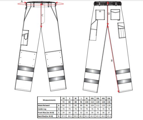 work safety shop munkaruha munkavedelem jol lathatosagi munkanadrag e046 portwest