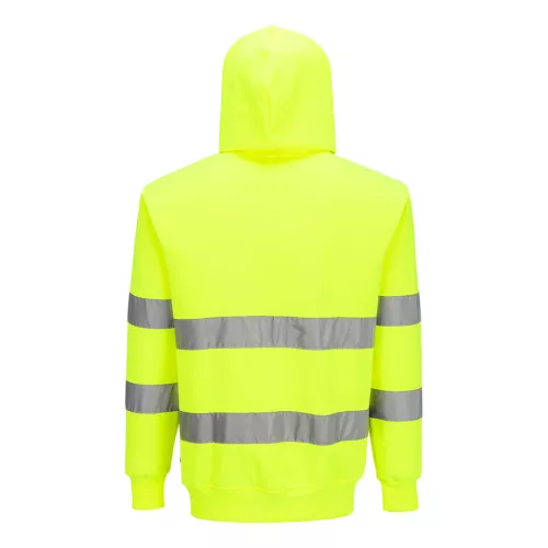 work safety shop munkaruha munkavedelem portwest es304 jol lathatosagi kapucnis pulover