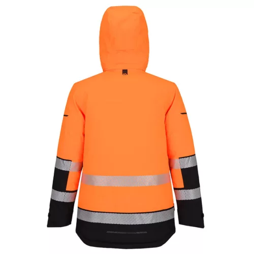 EV401 Portwest EV4 Expedition Jól láthatósági parka télikabát (narancs, L)