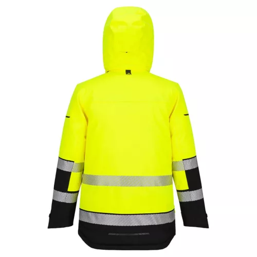 work safety shop munkaruhazat munkavedelem ev401 sarga jol lathatosagi parka telikabat portwest.