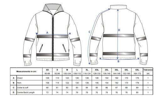 work safety shop munkaruhazat munkavedelem portwest f250 hivis fenyvisszavero polar pulover