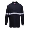 work safety shop munkaruhazat munkavedelem portwest fr03 antisztatikus langallo hosszu ujju galleros polo