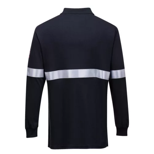 work safety shop munkaruhazat munkavedelem portwest fr03 antisztatikus langallo hosszu ujju galleros polo