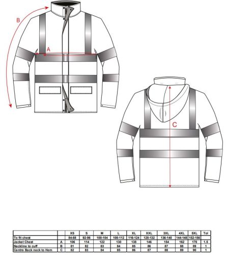work safety shop munkaruhazat munkavedelem fr41 langallo kabat