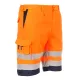 work safety shop munkaruha munkavedelem portwest jol lathatosagi rovidnadrag l043 narancssarga