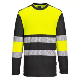 work safety shop munkaruha munkavedelem portwest pw312 jol lathatosagi hosszu ujju ferfi polo