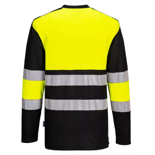 work safety shop munkaruha munkavedelem portwest pw312 jol lathatosagi hosszu ujju ferfi polo