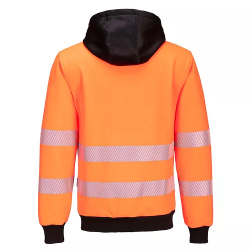 work safety shop munkaruha munkavedelem portwest pw327 jol lathatosagi kapucnis pulover