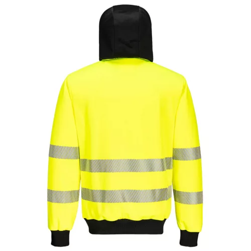 work safety shop munkaruha munkavedelem portwest pw327 jol lathatosagi kapucnis pulover
