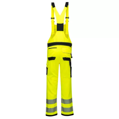 work safety shop munkaruha munkavedelem pw344 sarga jol lathatosagi kantaros nadrag portwest