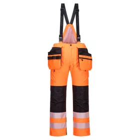 work safety shop munkaruha munkavedelem pw351 narancssarga jol lathatosagi kantaros nadrag portwest