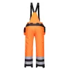 work safety shop munkaruha munkavedelem pw351 narancssarga jol lathatosagi kantaros nadrag portwest
