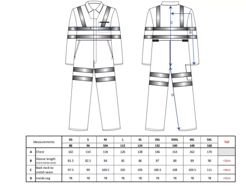 work safety shop munkaruha munkavedelem portwest rt42 jol lathatosagi overal