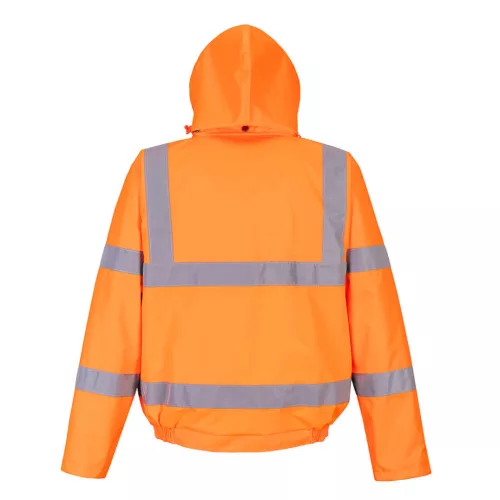 work safety shop munkaruhazat munkavedelem portwest rt62 jol lathatosagi narancssarga bomber dzseki