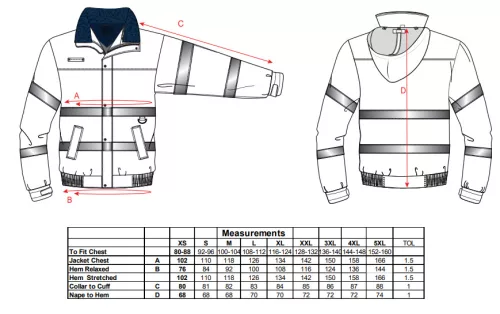 work safety shop munkaruhazat munkavedelem jol lathatosagi sarga bomber dzseki s161 portwest