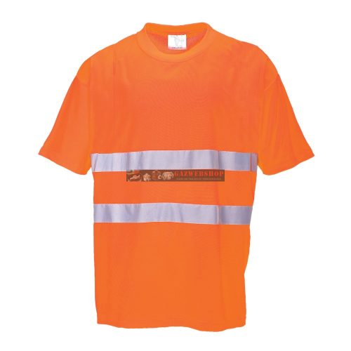 Portwest S172 Hi-Cool jól láthatósági póló (narancs)