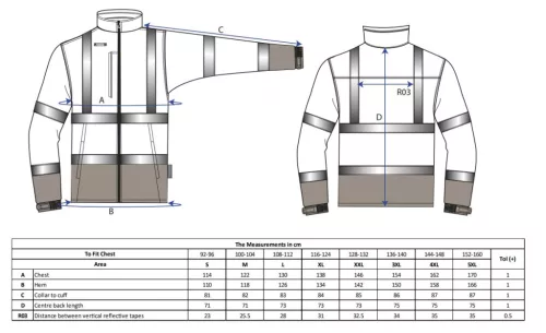work safety shop munkaruhazat munkavedelem jol lathatosagi softshell dzseki s425 portwest