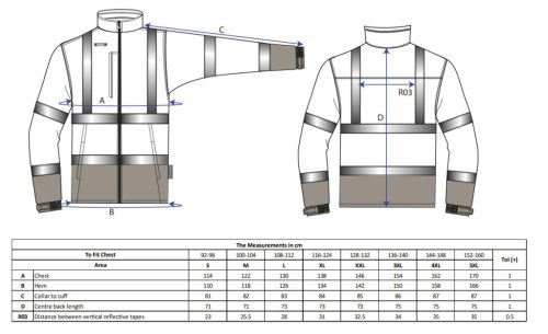 work safety shop munkaruhazat munkavedelem jol lathatosagi softshell dzseki s425 portwest