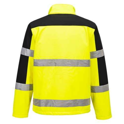 work safety shop munkaruhazat munkavedelem jol lathatosagi sarga softshell kabat s429 portwest