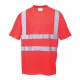 work safety shop munkaruha munkavedelem s478 portwest jol lathatosagi ferfi polo piros