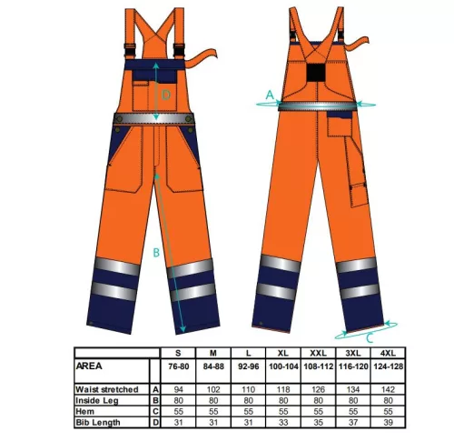 work safety shop munkaruha munkavedelem s488 jol lathatosagi kantaros nadrag portwest