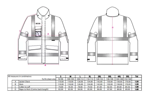 work safety shop munkaruhazat munkavedelem jol lathatosagi kabat extreme parka s590 portwest
