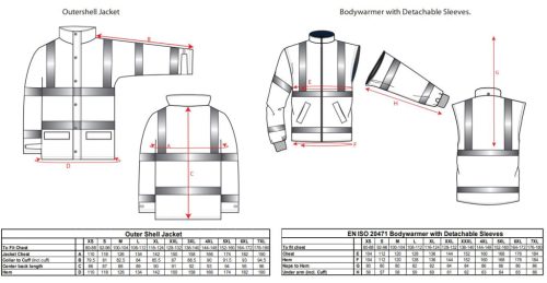 work safety shop munkaruhazat munkavedelem tobbfunkcios jol lathatosagi kabat s768 portwest
