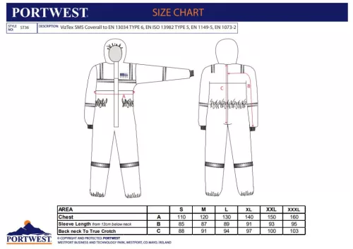 work safety shop munkaruhazat munkavedelem portwest st36 vistex sms eldobhato vedooveral