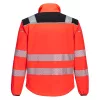 work safety shop munkaruhazat munkavedelem fenyvisszavero piros softshell kabat t402 portwest